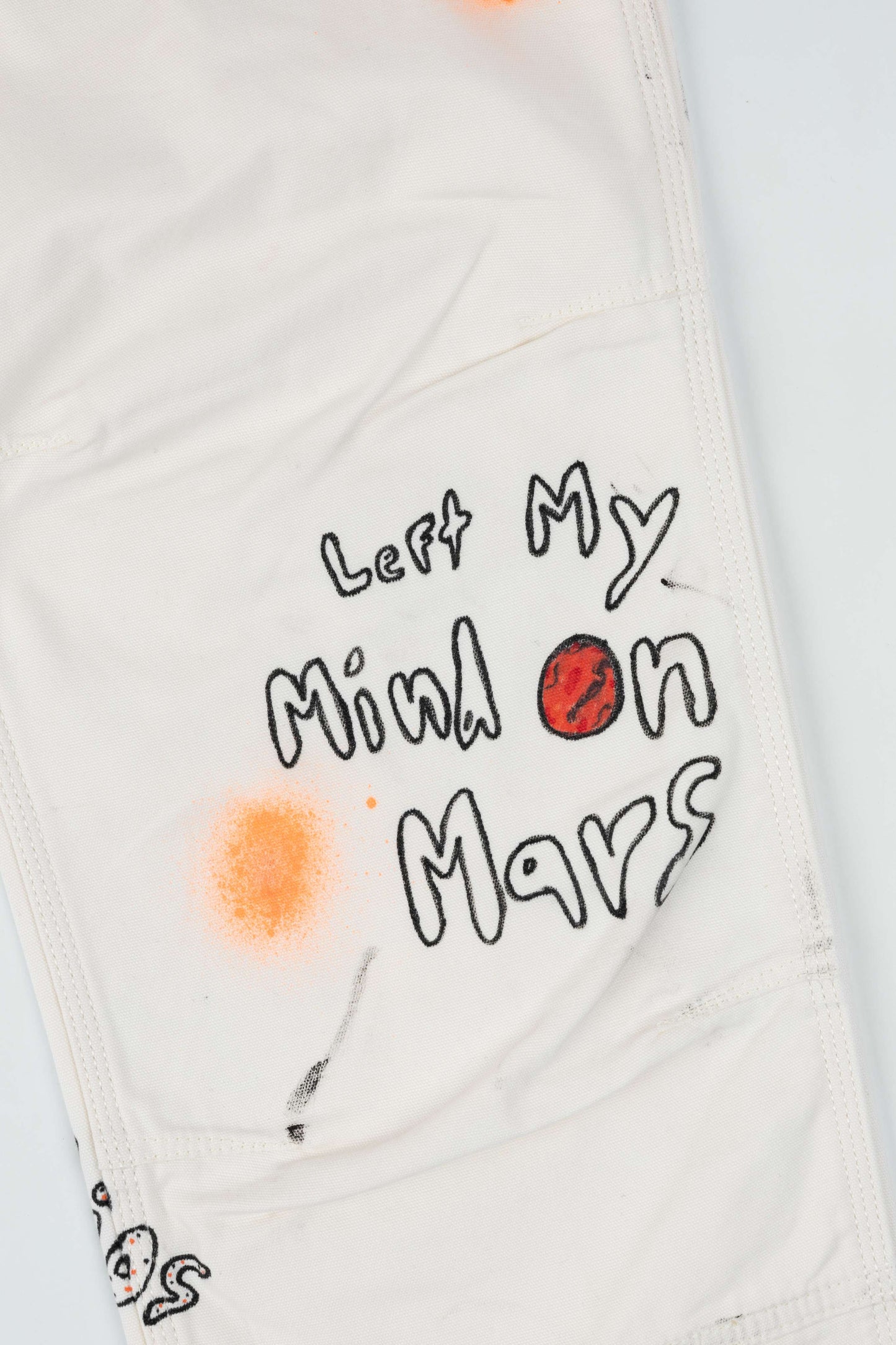 1-Off Art Doodle Pants (I Lost My Mind on Mars)