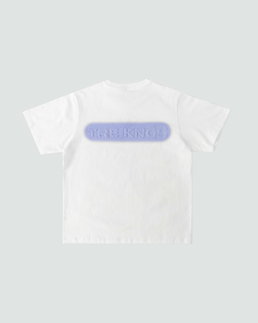 Embossed Logo Shirt (Army green/Neon green) White