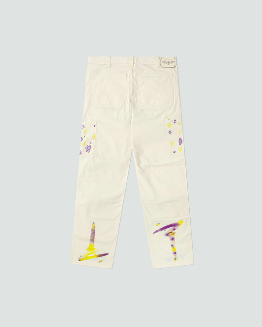 1-Off Art Doodle Pants (You Buy Art I Wear It "LA Edition")