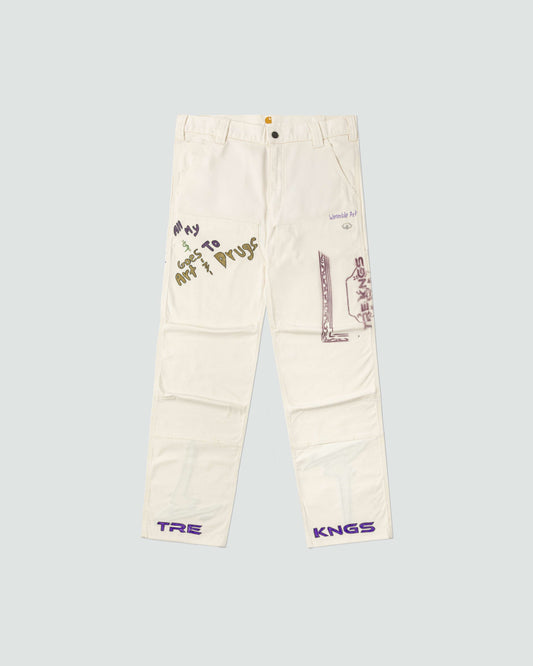 1-Off Art Doodle Pants (Art & Drugs)