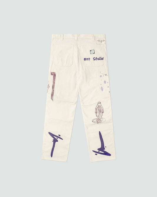1-Off Art Doodle Pants (Art & Drugs)