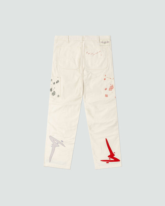 1-Off Art Doodle Pants (I Lost My Mind)